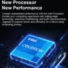 S0e1dc9181fd448df87612c675229fbbdX-1.webp 15.6" Laptop Computer Intel Celeron N4000 Notebook PC Fingerprint Unlock Windows 11 Pro 16GB RAM 512GB 1TB SSD HD 1080P Laptops
