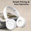 S0f51f75612834a11adf33c810f2856fet.webp Macarone Wireless Bluetooth Headphones With Microphone Sound Insulation Gaming Earphone Hifi Bass Earbuds Blutooth5.3 Hedset