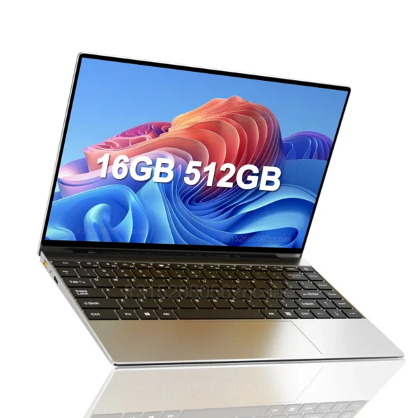 S0fc6b9e8ae134384adf96f1a5ec65a8b6-1.webp LENO Ultra Slim 14.1"Laptop 16GB RAM 2TB SSD Windows 11 Intel N3700 Notebook Gamer 1920*1080 Display Office Study Computer PC