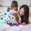 New Cartoon Pattern Kids Tablet 7 Inch Quad Core 4GB RAM 64GB ROM Android Learning Education Games Tablets Children's Gifts