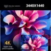 S10a64e8b43a5489b93fa91a7330a1321N-1.webp 34" Curved 240Hz Gaming Monitor 4K 1800R Curvature Resolution FreeSync Premium 100% sRGB Ultra-Wide 21:9 Esports Display