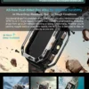 Blackview W70 Pro Outdoor Sport Smart Watch, IP68 Waterproof Smartwatch 2.01-inch TFT Screen, 900mAh Battery, Bluetooth Talking