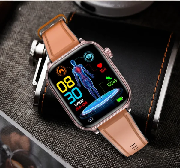 S11973fdf472e4f409ac41a2391b01be2l.webp 2025 New For XIAOM1 ECG+PPG Blood Fat Uric Acid Health Smartwatch Men Women Heart Rate Blood Pressure Bluetooth Call Smart Watch
