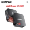ACEMAGIC K1 MINI PC AMD Ryzen 5 7430U 16GB RAM 512GB SSD Windows 11 Pro MINI Computer Wifi6 BT5.2 4K Triple Display