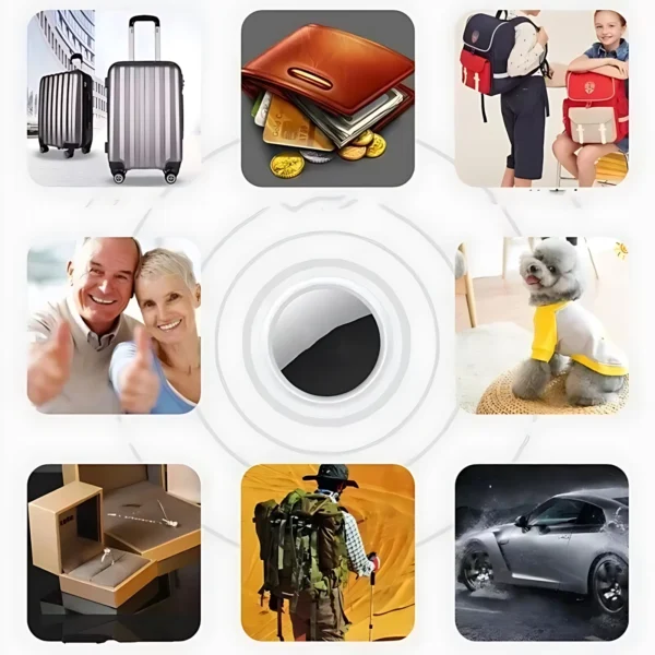 S167474bc06de47b08e44c67704f9fbc87.webp GPS Mini Tracker GPS Locator GPS Smart Car Work For isearcing Smart Finder Key Finder Children Locating Tracker Pet Tracker GPS