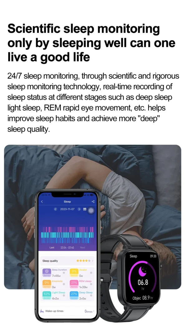 S169189f7d3ee42a89d76286278ac23c08.webp 2025 New For XIAOM1 ECG+PPG Blood Fat Uric Acid Health Smartwatch Men Women Heart Rate Blood Pressure Bluetooth Call Smart Watch