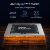 Ninkear A16Pro Laptop 16 inch 2.5K 120Hz AMD R7 7840HS WiFi 6 32GB DDR5 RAM 2TB SSD Laptop Windows 11 Notebook Office Computer
