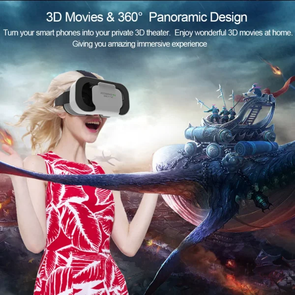 S16ee588ccc0444549b2d7a04fe0fe3c7g-1.webp VR Glasses 3D Viar Phone Virtual Reality Headset Helmet Devices Smart Lenses Goggles For Smartphones Cell Hedset Mobile Game Set