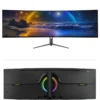 S180cdbeedb4c416eabffddefb33344cdl-1.webp 49 Curved Ultra Wide Gaming Display 3800R 165Hz 5120x1440 HDR USB C Charging Adjustable Stand Monitor DeskTop