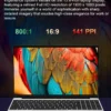 S18c0583e0a294d699149fa8806e1f2028-1.webp 15.6" Laptop Computer Intel Celeron N4000 Notebook PC Fingerprint Unlock Windows 11 Pro 16GB RAM 512GB 1TB SSD HD 1080P Laptops