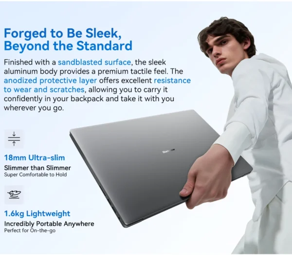 Blackview Acebook 12  Win 11 Pro Laptop 16'' 1920*1200 Display, Intel I5-1030NG7/I5-12450H Notebook, 16GB 512GB, 5000mAh