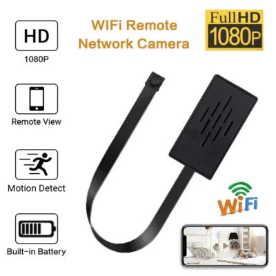 S1ab2f8a018fd441e946bd19f4798fa5fc.webp Mini Camera 1080P HD WiFi Camcorder DIY Portable Wireless Module Video Recorder Motion Detection P2P Camera Support Remote View