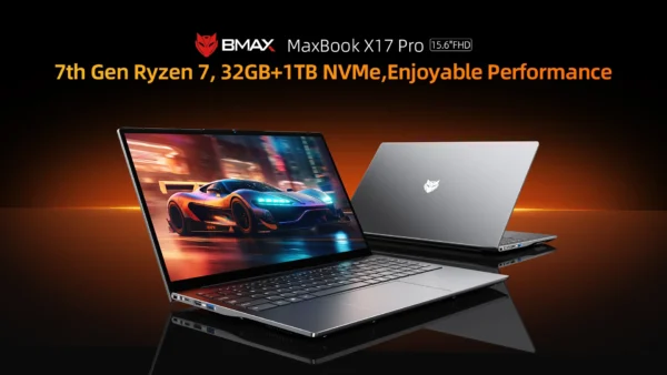 Bmax X17 Pro 15.6 Inch 32Gb Ram 1Tb Ssd Amd Ryzen 7 7730U Cpu Windows 11 Notebook 1920*1080 Bluetooth Wifi Type-C Pc Laptop Ddr4