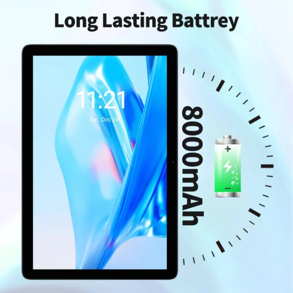 S1cdfe87cae9445aba480b34add068c17p.webp PRITOM TAB11 Android 14 Tablet, 10 Inch, Octa-Core, 5G WiFi6, 128GB, 8000mAh, HD IPS Display, Dual Camera, Bluetooth, FM, TYPE C