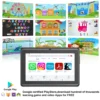 New 7 Inch Kid Tablet Android 13, 4GB RAM 64GB ROM, 1TB Expand, WiFi, Bluetooth, 4000mAh Battery, Software with Protective case