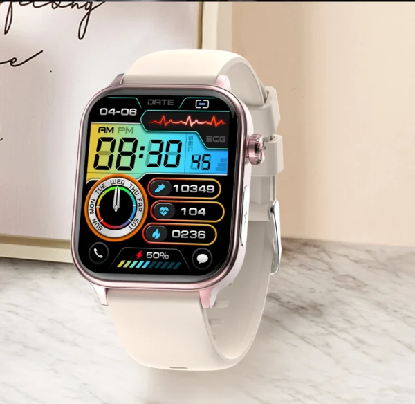S1e7d2fa479b344d78274c4fa21f890a7K.webp 2025 New For XIAOM1 ECG+PPG Blood Fat Uric Acid Health Smartwatch Men Women Heart Rate Blood Pressure Bluetooth Call Smart Watch