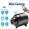 S1f3081be99be4a9aa48d187e85fa1ed55.webp Mini Camera Clear Night Vision Lightweight Portable Premium Cams Motion Detection Wireless WiFi Surveillance Camera For Kids Pet
