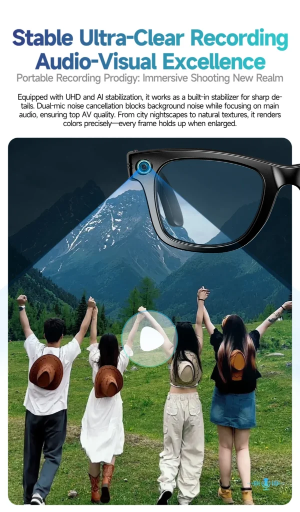 S201b1487fd594801acedeb83f7b3c87bf.webp New 800W Camera AI Glasses Men Color-Changing Smart Translation Glasses Photo Video Recording Waterproof Call Smart Sunglasses