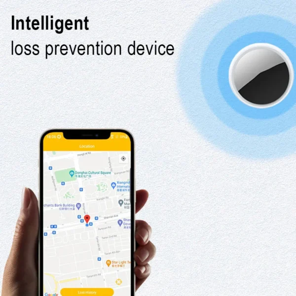 S223b6114c6994e6a9252db23e797f1e2G.webp GPS Mini Tracker GPS Locator GPS Smart Car Work For isearcing Smart Finder Key Finder Children Locating Tracker Pet Tracker GPS