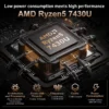 ACEMAGIC K1 MINI PC AMD Ryzen 5 7430U 16GB RAM 512GB SSD Windows 11 Pro MINI Computer Wifi6 BT5.2 4K Triple Display