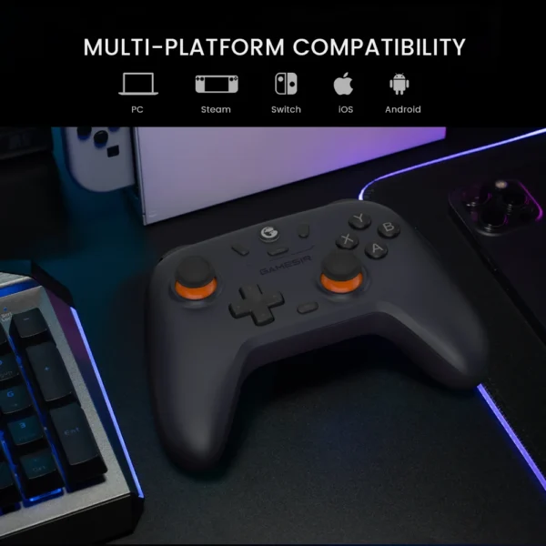 S24ea979f62f04493a72dbef335ae3aeeT.webp GameSir T4 Nova Lite Wireless Gamepad Game Controller for Switch, Android, IOS, PC & Steam Games Hall Effect Stick