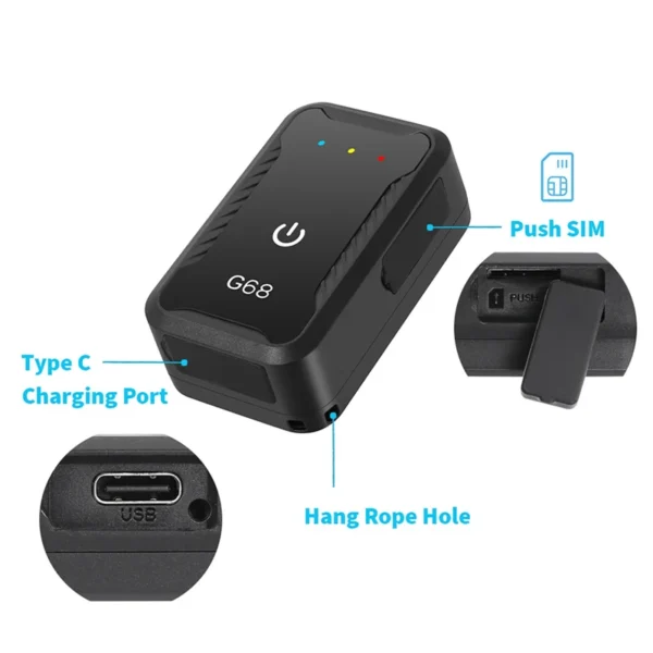 S255e9a147b6a490d8f5d962ce45ac857Z-1.webp 4G GPS Tracker Car 4G GPS Locator Anti-Lost Device Health Monitoring Pedometer For Children And The Elderly Tracking