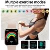 S25d9d53e7fdc4feca51daed51918e6561.webp 2025 New Smart Watch Full Touch Screen Bluetooth Call AI Voice Heart Rate Waterproof Watches Sports Bracelet Smartwatch Women