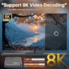Janmifly R69 PRO Set Top Box Android 14 Allwinner H728 WiFi 6 Support Ultra HD 8K Bluetooth 5.0 smart tv box Netflix YouTube