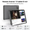 PRITOM 8 Inch Tablet Android 14, 8GB(4+4 Expand) RAM 64GB ROM,1TB Expand,1280x800 IPS Screen 5000MAH Battery,Dual Camera, WiFi