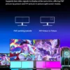 S27ef8bd2f89747f6ae66da1afaf17829b-1.webp 34" Curved 240Hz Gaming Monitor 4K 1800R Curvature Resolution FreeSync Premium 100% sRGB Ultra-Wide 21:9 Esports Display