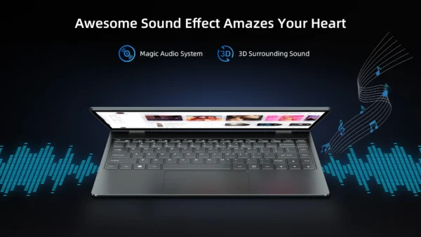 BMAX Y14 Plus Laptop 14 inch Notebook Windows 11 16GB RAM 512GB SSD 1920*1080 IPS Intel N150 laptops Computer