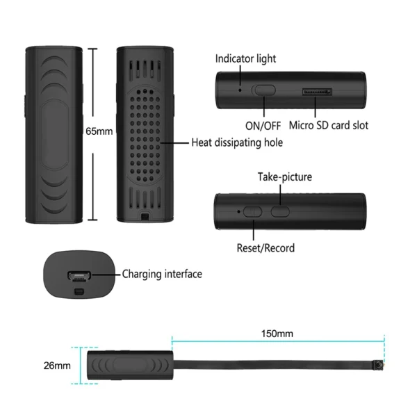 S2a4c916968034af2bc3b8f2db952352dm.webp Mini Portable Remote WIFI Camera Small Compact Portable Surveillance Cam for Home Security