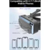 S2cac51213b274b88948349d2c727820bk-1.webp VR Glasses 3D Viar Phone Virtual Reality Headset Helmet Devices Smart Lenses Goggles For Smartphones Cell Hedset Mobile Game Set