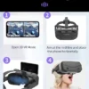S2dbc46a4960a4bfa9ab42bde8a96365cq-1.webp VR Glasses 3D Viar Phone Virtual Reality Headset Helmet Devices Smart Lenses Goggles For Smartphones Cell Hedset Mobile Game Set