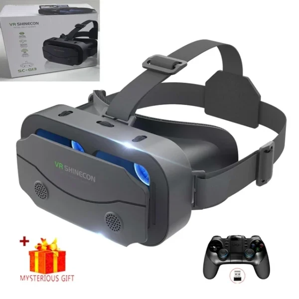 S2ef3093d25a441ec898f59db3555c045Q-1.webp VR Glasses 3D Viar Phone Virtual Reality Headset Helmet Devices Smart Lenses Goggles For Smartphones Cell Hedset Mobile Game Set