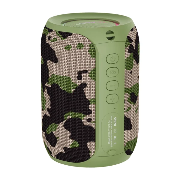 S2f74b96f697b40af92aeb22f46786e027.webp Zealot S32 pro Bluetooth Wireless Outdoor Portable Subwoofer Speaker Waterproof IPX6 Dual Pairing 3600mAh Wireless Speaker