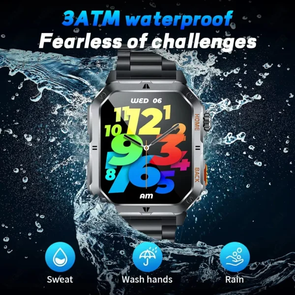 S31fbc87bcb9947c78576530163ca3f373.webp New Outdoor Military Sports Smart Watch with Led Lighting Men Women for huawei xiao Watches Bluetooth Call GPS track Smart Watch