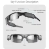 S3294bc04aefb4c89952b28a6401988e1O.webp 1080P HD Camera Sunglasses Polarized Photochromic Lens First-Person View WiFi Video Recorder Cycling Outdoor Sports Glasses