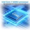 Windows 11 Laptops Computer Gaming Intel Core 5005U Computer 16GB RAM 1/2TB SSD Fingerprint Unlock 15.6" 1920*1080 Notebook PC
