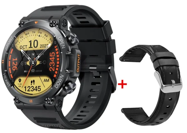 S32d9fc8e98234b11892af41f6111b6233-1.webp K56 Pro Smart Watch 1.39 Inch Men Women BT Call Heart Rate Blood Pressure 400mah Big Battery Sport Outdoors Smartwatch