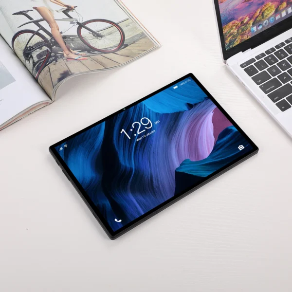 S332de25e856b4b48a10deeee79e40b034.webp BDF Android 10.1 Inch Tablet Pc Google Play Octa Core Dual Cameras Dual SIM 3G Phone Call Tablets Bluetooth Wifi 4GB+ 64GB ROM