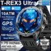 S33aa6ebfcb824703a304361e36d21e46I.webp 2026 New Military Smart Watch 1000Mah Battery GPS trace Compass 10ATM Waterproof Tactics Sport Flashlight call Smart Watch Men