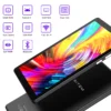 S340101dd8db24fa09699dbc2471dce78c.webp PRITOM 7 Inch Tablet PC 32 GB Android 11 with Quad Core Processor HD IPS Display Dual Camera WiFi with PU Protective Case