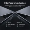 S346ed436a2444b26b2c8b32e47ea5295K.webp 15.6" Laptop Computer Intel Celeron N4000 Notebook PC Fingerprint Unlock Windows 11 Pro 16GB RAM 512GB 1TB SSD HD 1080P Laptops