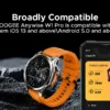 DOOGEE ANYWISE W1 PRO AI Smart Watch 1.43" AMOLED Display 5ATM IP68 Water Resistance GPS Tracking Sport Watch with Offine Maps