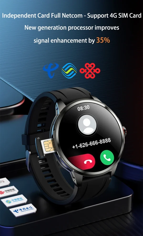 S35053499431946c3a4653e1b9d5f3e51p-1.webp Original H99 Smart Watch Android Watches Amoled Smartwatch With 190° Rotary Camera Google Play Store 1.95inch Amoled Screen
