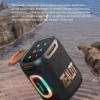 Zealot-S122 Bluetooth Speaker BT5.4 Wireless IPX6 Waterproof Shower Speaker,25W HiFi Stereo Sound,TWS Pairing,20H Music Playtime