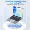 Windows 11 Laptops Computer Gaming Intel Core 5005U Computer 16GB RAM 1/2TB SSD Fingerprint Unlock 15.6" 1920*1080 Notebook PC