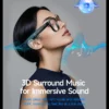 LIGE New Camera SunGlasses 800w Pixel Camera Recording Noise Reduction Ai Recognition Translation Anti Blue Light Smart Glasses