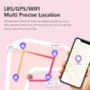 S35f903c6a8b349c28054cb3a2c4ba796m-2.webp GPS Tracker 4G Real-Time Location Tracking Video Call,Camera, Games, SOS Call Watch for Children Kids Smartwatch for Boys Girls